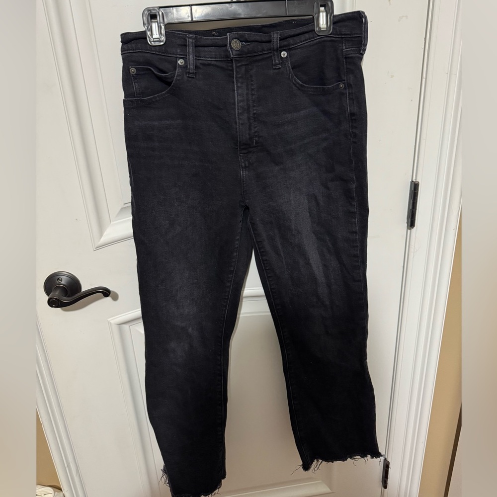 GAP black Kick Fit High Rise Jeans
